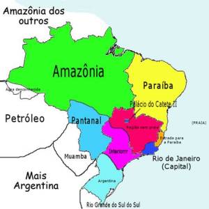O brasil e a américa do sul segundo os cariocas